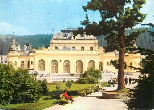 Romania Vatra Dornei Complexul balnear Pavilionul central