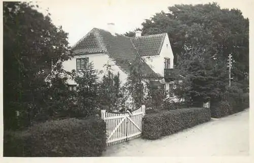 Svendborg typical house real photo