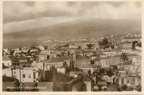 Beyrouth 1933 real photo