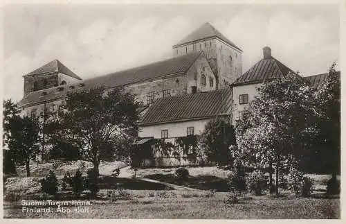 Finland Suomi Abo slott castle 1932