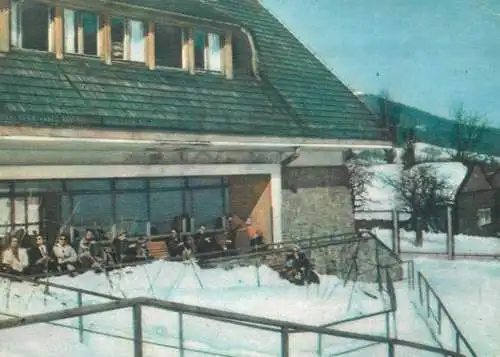 Poland Sczyrk Lower Station of the telepherique of Mount Skryczne