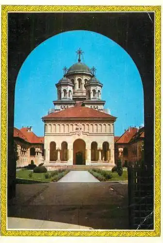 Romania Alba Iulia Catedrala si resedinta Episcopiei Ortodoxe