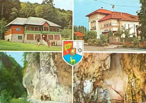 Romania jud. Gorj diverse imagini si emblema judetului