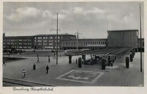 Duisburg Hauptbahnhof 1941