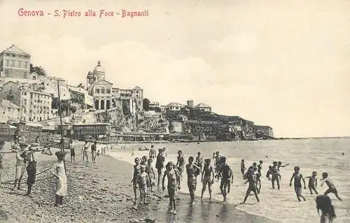 Genova (Genoa) S. Pietro alla Foce Bagnanti
