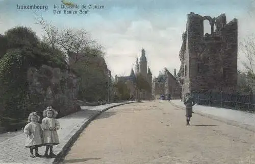 Luxemburg La Descente de Clausen