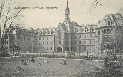 Luxemburg - Ansichtskarte von der Fondation Pescatore