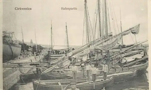 Croatia Crikvenica Hafen