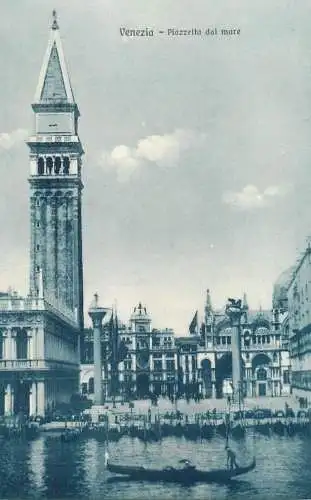 Venezia (Venice) Piazzetta dal mare