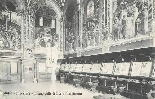 Siena cattedrale interno della Libreria Piccolomini