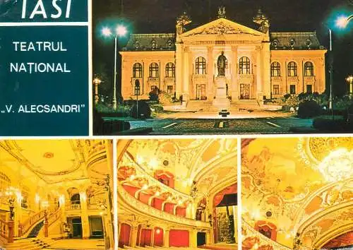 Romania Iasi Teatrul National "V. Alecsandri" diverse aspecte