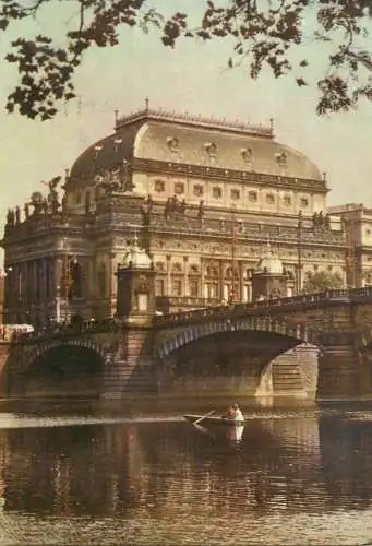Czech Republic Praha Narodni divadlo National Theatre