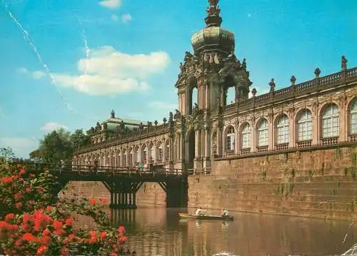 Germany Dresden Kronentor des Zwingers