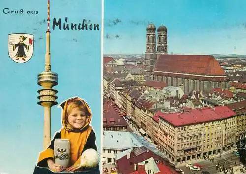 Germany Gruss aus Munchen souvenir