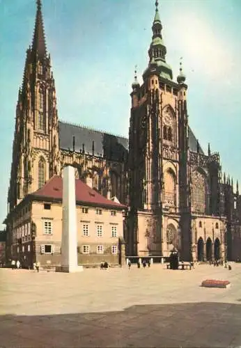Czech Republic Praha St Vitus Cathedral third courtyard