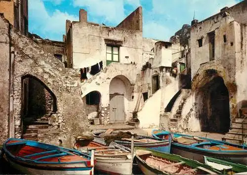 Italy Campania Ischia Na fishermen village