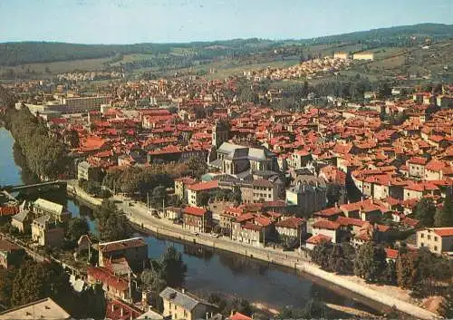 France Figeac (Lot) vue generale