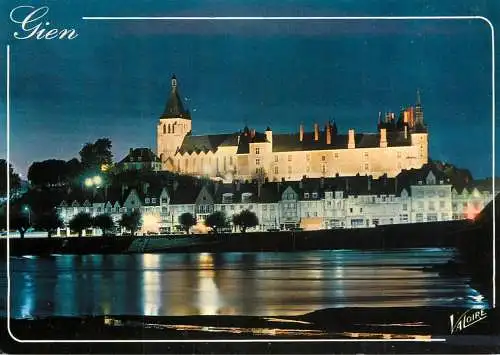 France Gien (Loiret) vue de nuit
