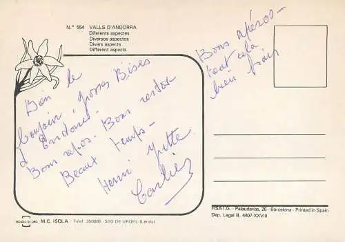 Valls d'Andorra multi view