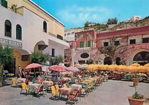 Italy Campania Ischia San Angelo small piazza