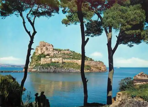 Italy Campania Ischia Aragonese castle
