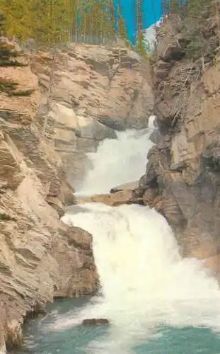 Canada Sunwapta Falls Canadian Rockies