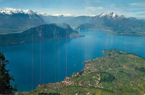 Switzerland kurort Weggis Hertenstein vom Rigi