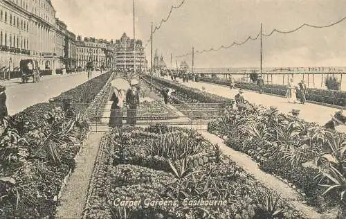 United Kingdom England Eastbourne carpet gardens