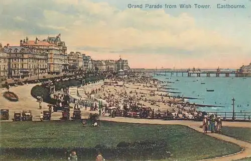 United Kingdom England Eastbourne Grand Parade from Wish Towers