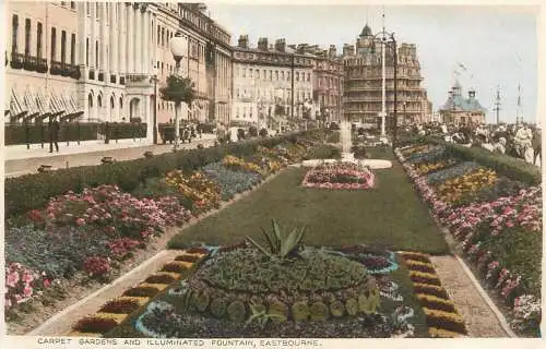 United Kingdom England Eastbourne carpet gardens