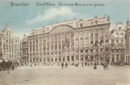 Belgium Bruxelles grand place ancienne bourse