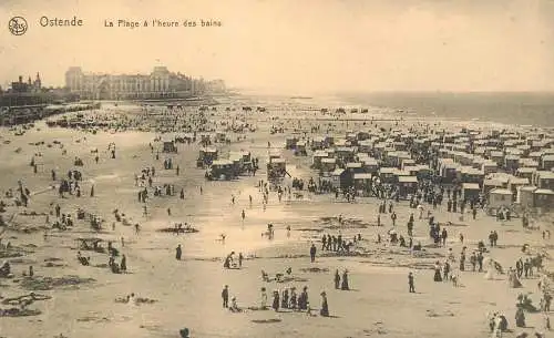 Belgium Ostende beach