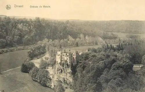 Belgium Dinant chateau de Walzin
