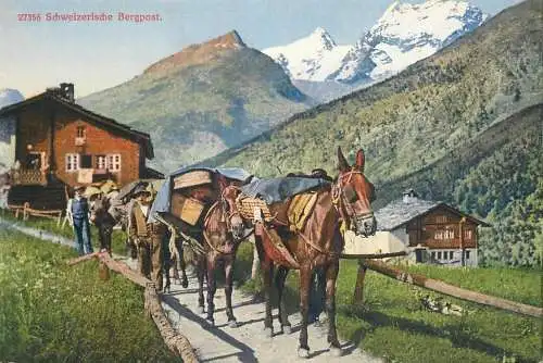 Switzerland Schweizerische Bergpost