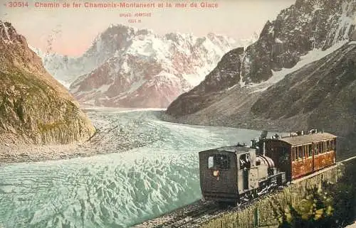 Switzerland Chemin de fer Chamonix Montanvert train