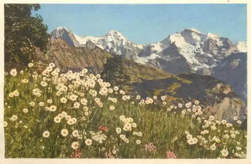 Switzerland Eiger Monch und Jungfrau