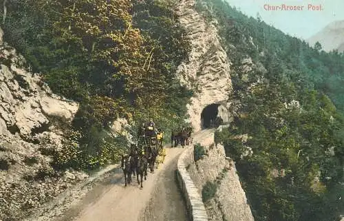 Switzerland Chur Aroser post