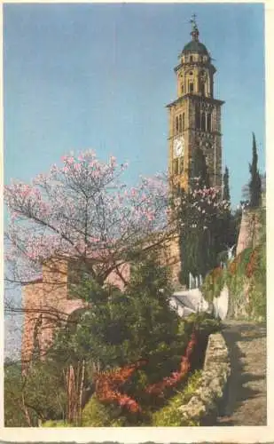 Switzerland Lago di Lugano Chiesa di Morcote