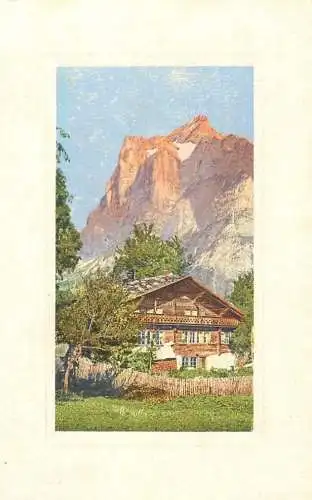 Switzerland mountain scene