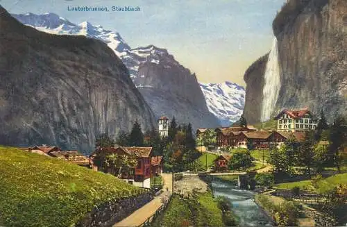 Switzerland Lauterbrunnen Staubbach