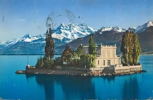 Switzerland Lac Leman ile de Salagnon