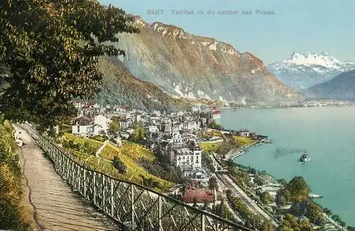 Switzerland Neuchatel territet du sentier des Roses