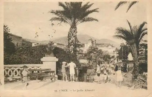 France Nice jardin Albert