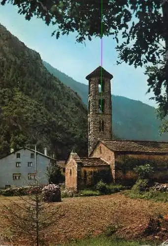 Valls d'Andorra Santa Coloma Roman Church