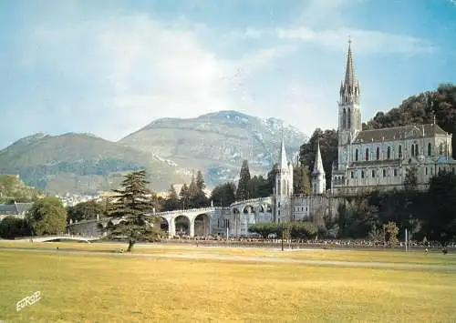 France Lourdes Pic du Jer & la Basilique