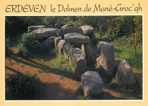 France Erdeven (Morbihan) Dolmen de Mane-Groc'gh