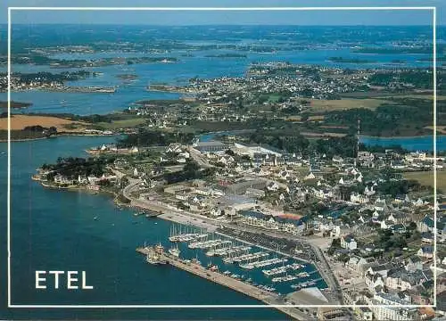 France Etel (Morbihan) vue generale
