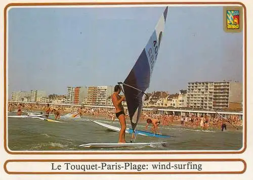France Le Touquet Paris Plage windsurfing