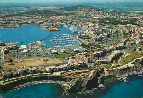 France Cap d'Agde (Herault) vue aerienne