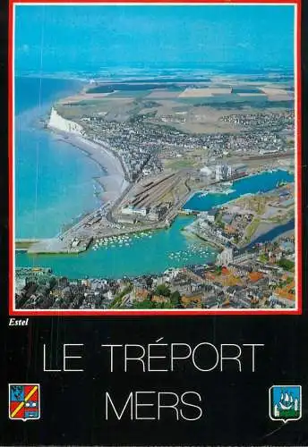 France Le Treport Mers vue aerienne
